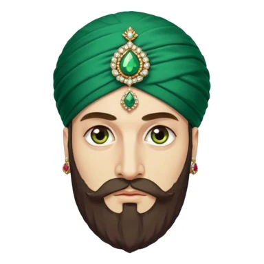 A turkish Sultan HE IS EXTREMELY INSANE AND CRAZY sticker