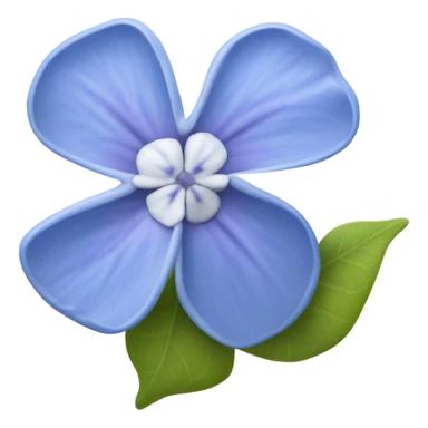 Periwinkle realistic winter scar sticker