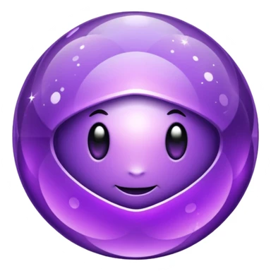 boule disco à facette et poulpe sticker