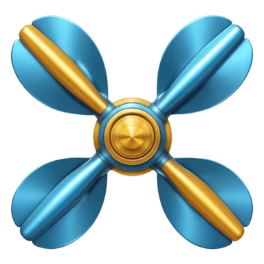 Propeller sticker