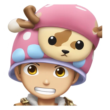 Tony Tony Chopper one piece anime reno sticker