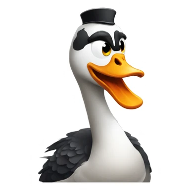 The killer Goose sticker