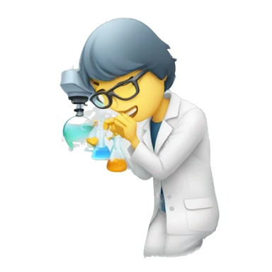 research lab sticker