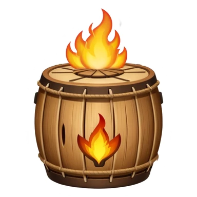 SHAMAN DRUM FIRE sticker