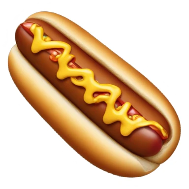 hotdog with dark bread sticker