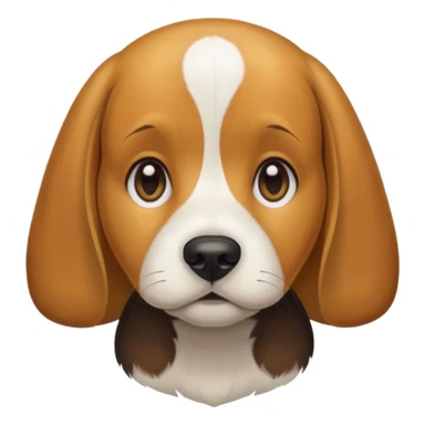 beagle with down syndrome sticker