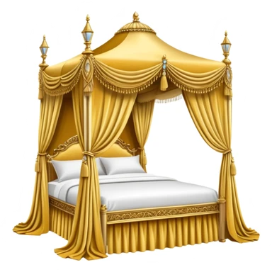 princess canopy bed sticker