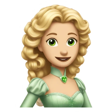 Can you make an emoji of Glinda from wicked  sticker