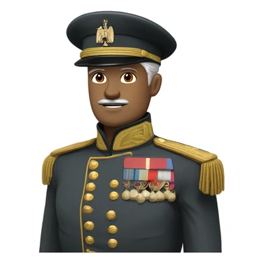 A Russian imperial military officer (ww1) sticker