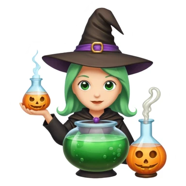 witch potions sticker