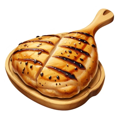 one Grilled Chicken breast sticker