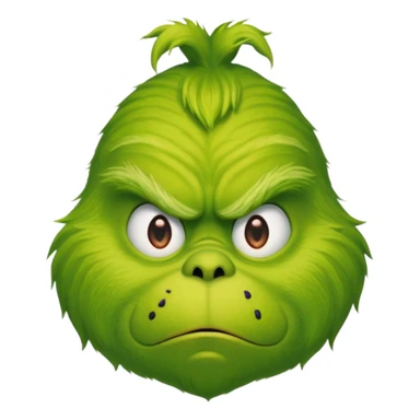 the grinch real action sticker