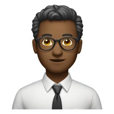investor with spectacled sticker