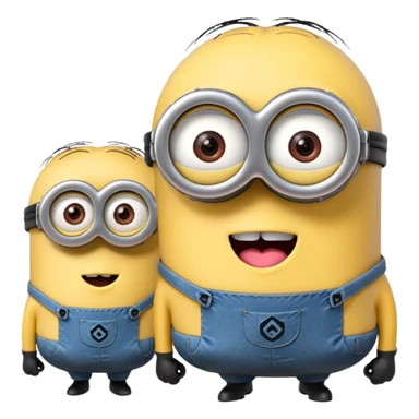 Minions rosa sticker