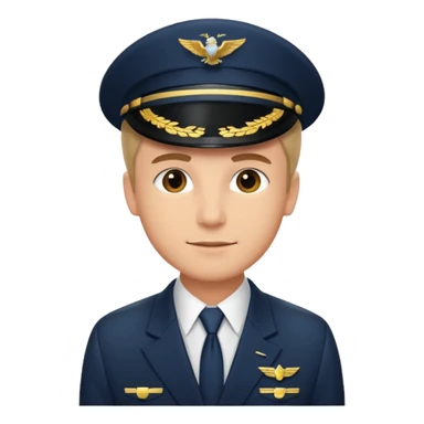 pilot in suit sticker