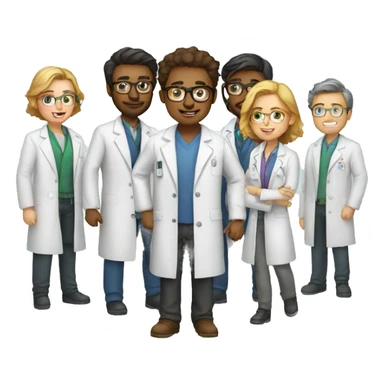 scientific team sticker