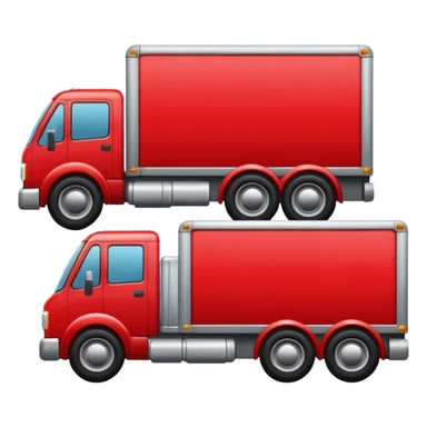 Moving truck or dolly
 sticker