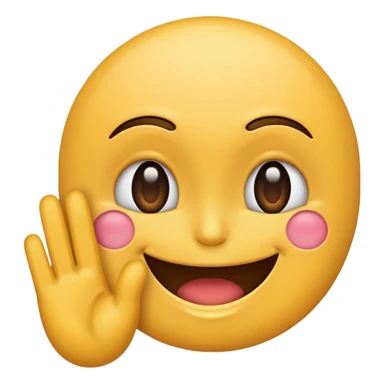 Fuck you in front of smiling face sticker