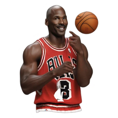 micheal jordan sticker