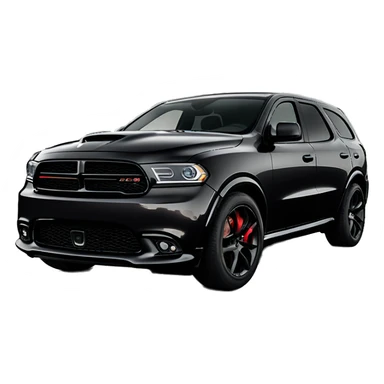 Dodge Durango srt 2024 black sticker