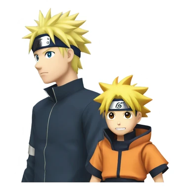 Naruto uzumaki with sharinghan  sticker