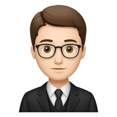 teacher in a formal attire sticker