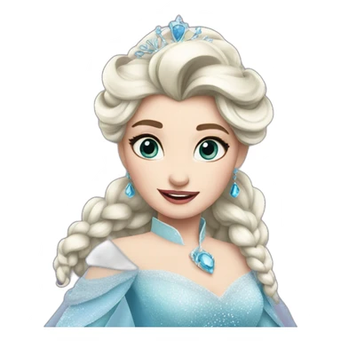La reine des neiges sticker