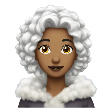 Snow pretty flakey gorgeous sticker