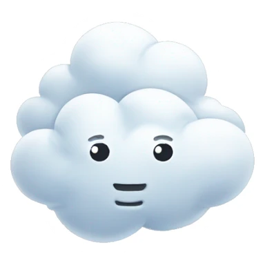Cloud with Cotton Boxers: A fluffy cloud paired with cotton boxers to represent softness and breathability sticker