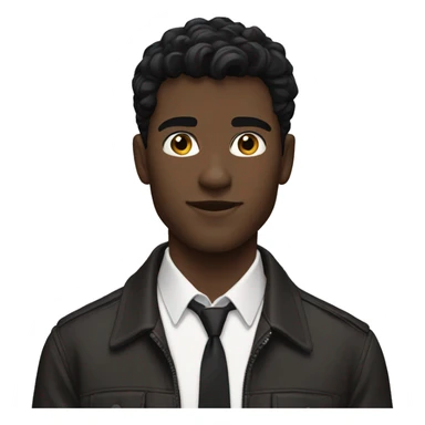 Jack hughes dark hair sticker