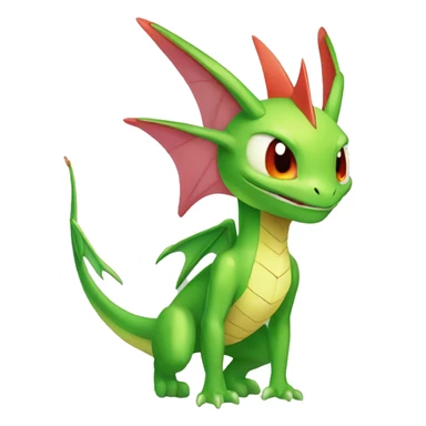 Full body cute edgy shiny colorful Fairy-Flygon-Scyther-grovyle sticker