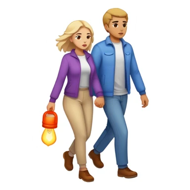 Two Strangers, Wild Night: fully 

closeup

walk in

unexpected

heated

intense sticker