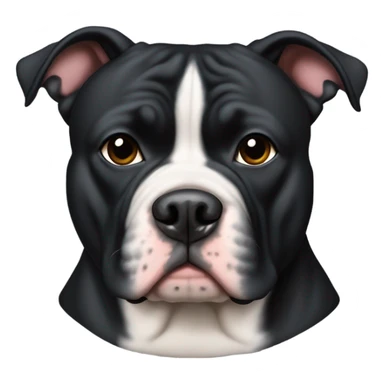 black american bully with blunt sticker