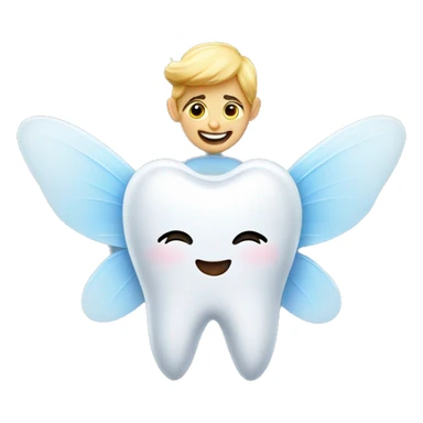 Tooth fairy sticker