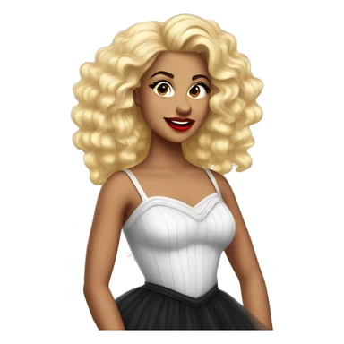 Tessa Francis Netting is an actress, YouTuber, host, and all around geek. She began her professional career donning a tutu onstage in the Original Broadway BLONDE. red lipstick sticker