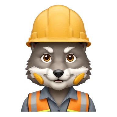 Es un lobo, líder que es el maestro constructor de la manada, y realiza muchos trabajos para acondicionar las casas y oficinas sticker