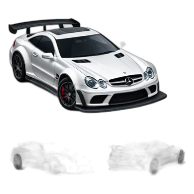 Mercedes gtr clk sticker