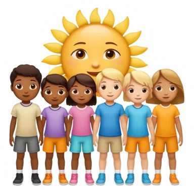 "“Winter Health for Kids: The Role of Vitamin D and Sunlight”
→ Educational and visual – highlight GoCLN Kids line." sticker