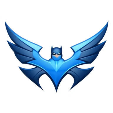 nightwing symbol sticker