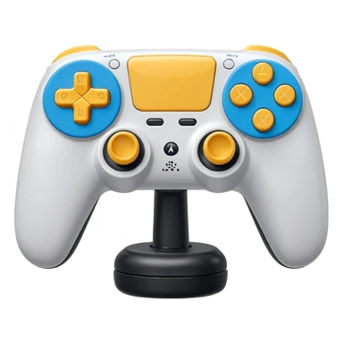 joystick ps5 colore argento 3D sticker