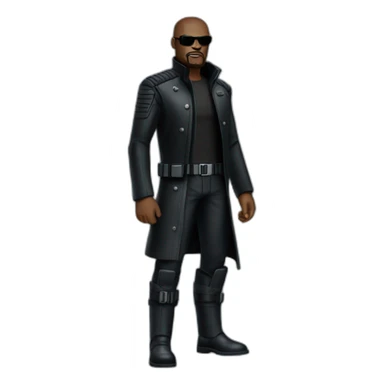 nick fury fullbody sticker