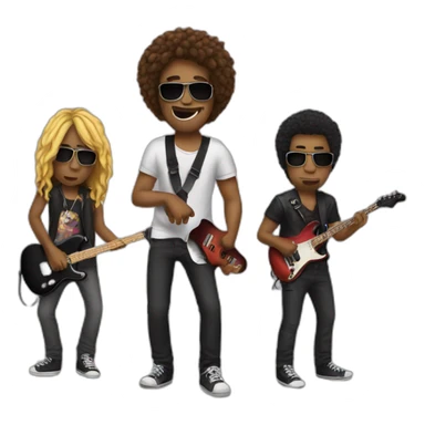 rockband sticker