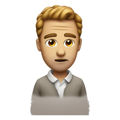 emoji making a side eyeing face with a weird look sticker