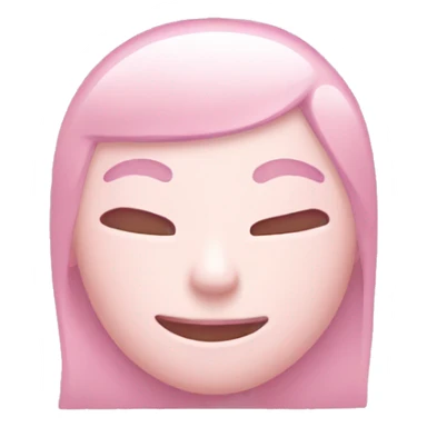 thank you text light pink sticker