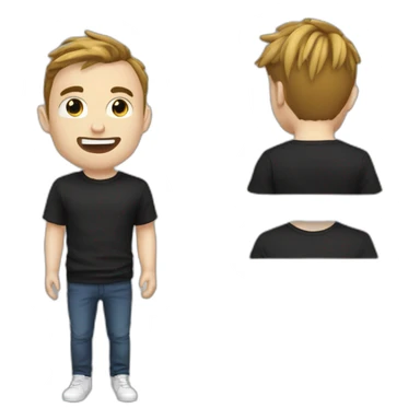 Squeezie qui fait le es-ce que c est bon pour vous sticker