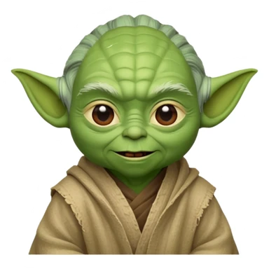 Yoda with the text 6 7 nothing else sticker