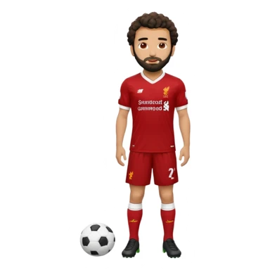 A Liverpool soccer player mo salah  sticker