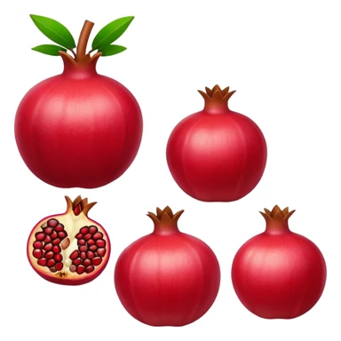 5 Mini pomegranate  sticker