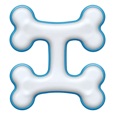 pet toy bone  sticker