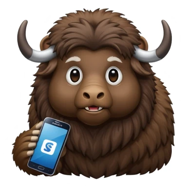 Musk Ox Next To Samsung sticker